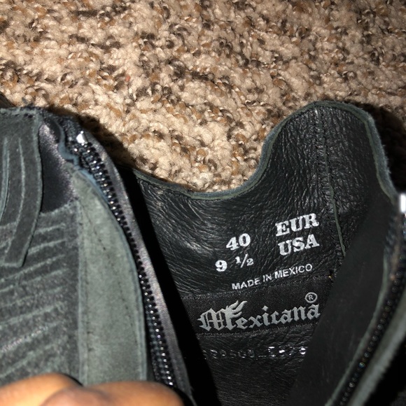 Mexicana Bev Western Booties - Picture 3 of 6